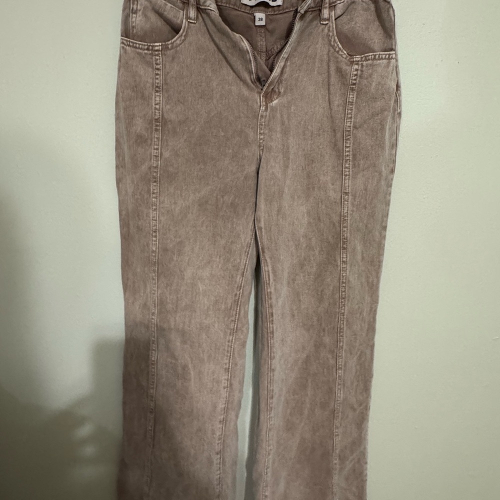 PTCL Ethical Brand Wide Leg Pants Size 28 Washed